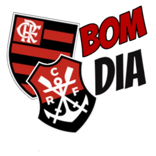Figurinha: Bom Dia Flamengo e Vasco