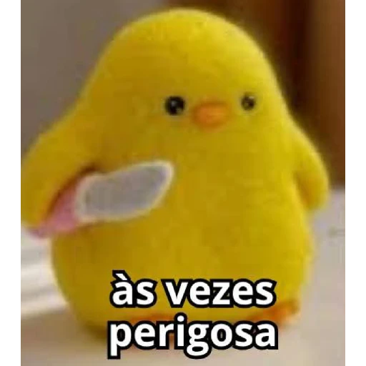 Figurinha: Pinto perigoso