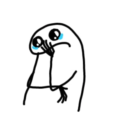 Figurinha: Flork Chorando