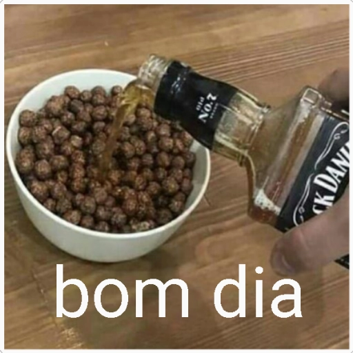 Figurinha: Bom dia com Jack Daniels