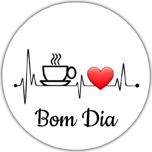Figurinha: Café com Amor e Vida