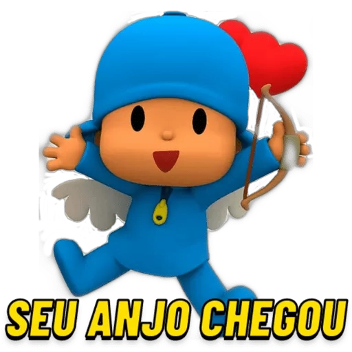 Figurinha: Pocoyo Anjo Cupido
