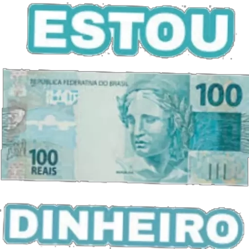 Figurinha: Estou com dinheiro