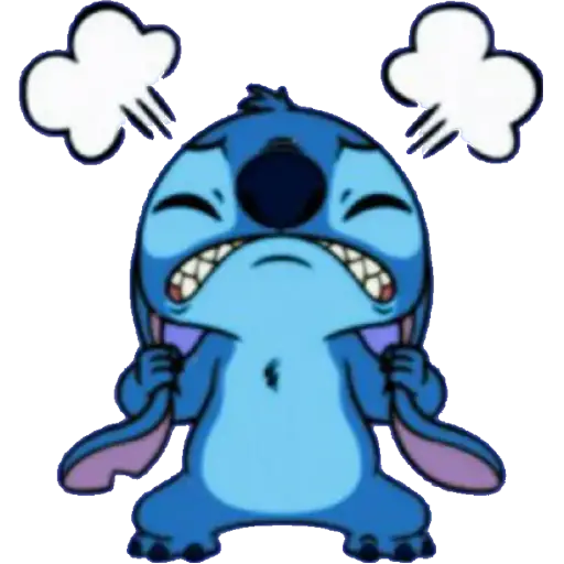 Figurinha: Stitch bravo