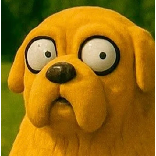 Figurinha: Jake, o Cão Assustado