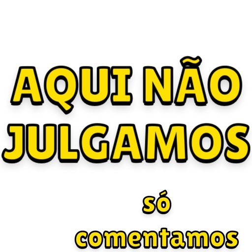 Figurinha: Aqui não julgamos só comentamos
