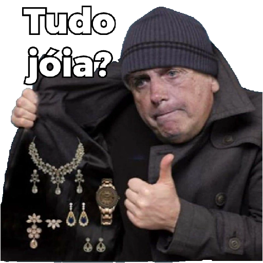 Figurinha: Tudo joia?