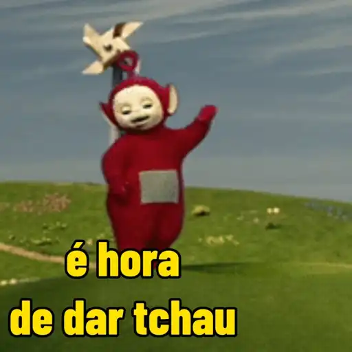 Figurinha: Teletubbie diz tchau
