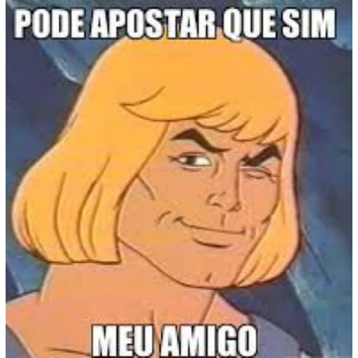 Figurinha: Pode apostar que sim