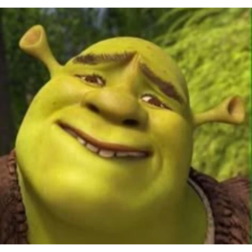Figurinha: Shrek Sorridente
