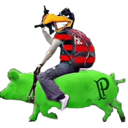 Figurinha: P de Porco