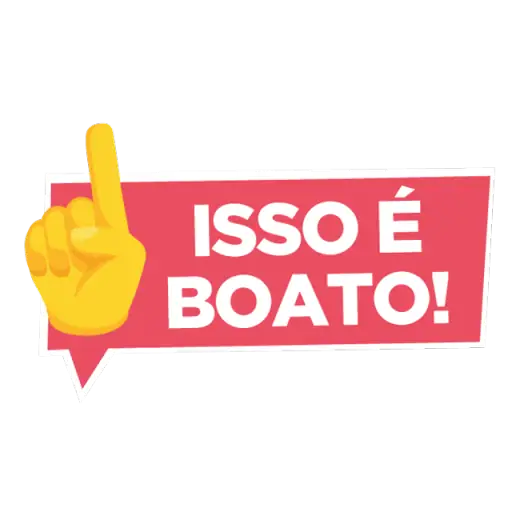 Figurinha: Isso é boato!