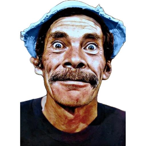 Figurinha: Chaves Assustado