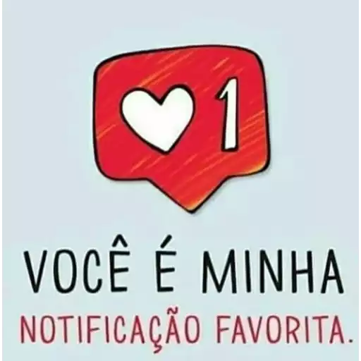 Figurinha: Minha Notificação Favorita