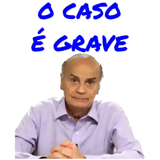 Figurinha: O Caso É Grave