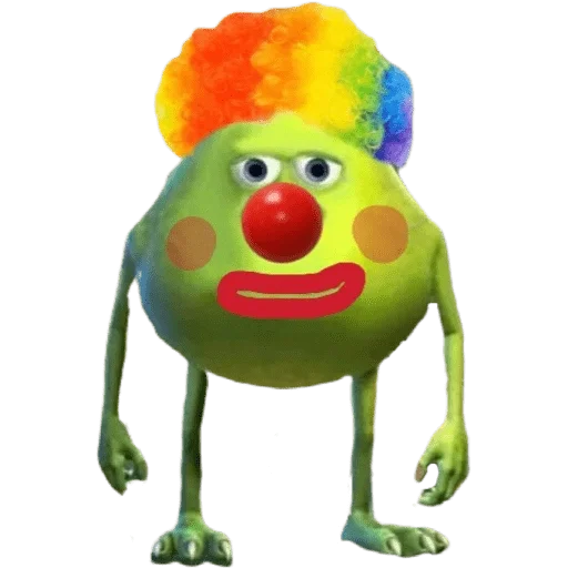 Figurinha: Mike Wazowski Palhaço