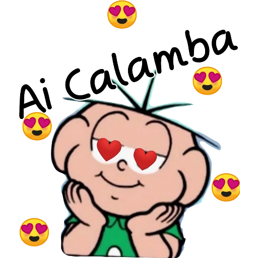 Figurinha: Turma da Mônica: Ai calamba!