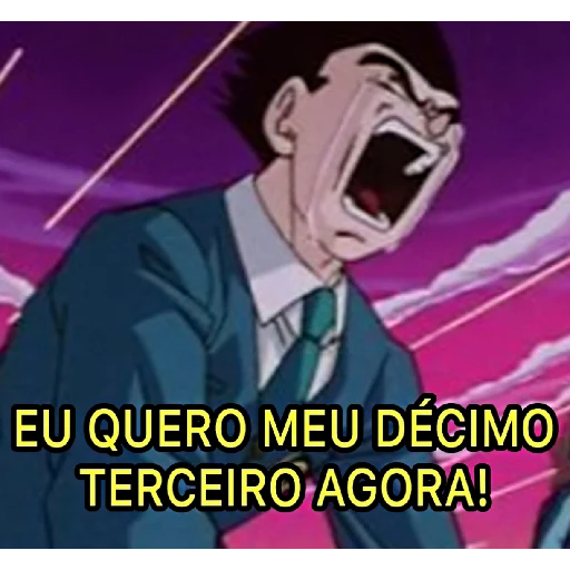 Figurinha: Eu quero meu décimo terceiro