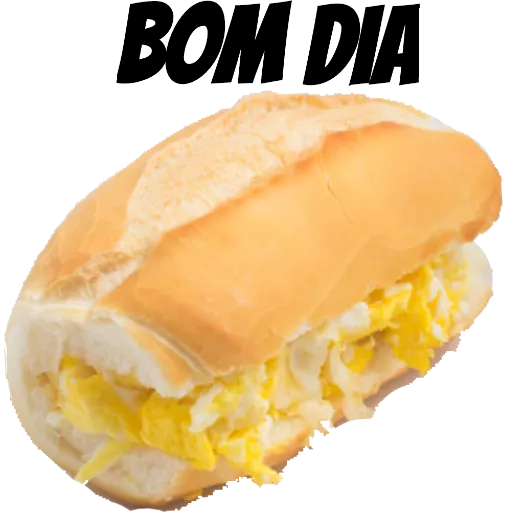 Figurinha: Pão com ovo