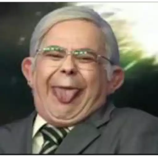 Figurinha: Pessoa com a língua para fora