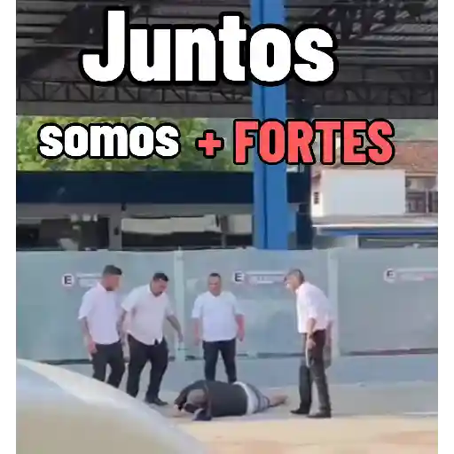 Figurinha: Polícia reage a assalto