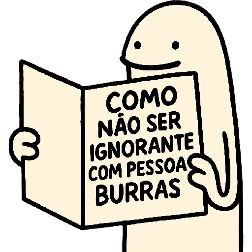 Figurinha: Como não ser ignorante