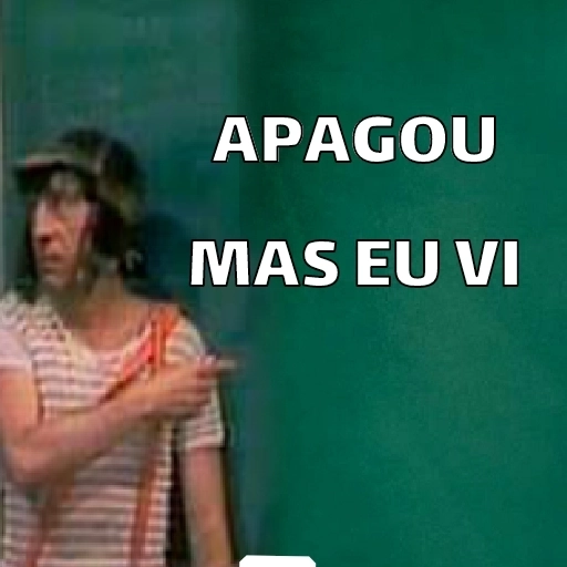 Figurinha: Chaves: Apagou mas eu vi