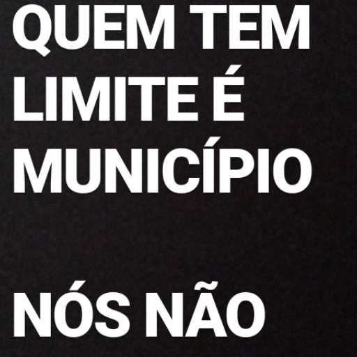 Figurinha: Quem tem limite é município