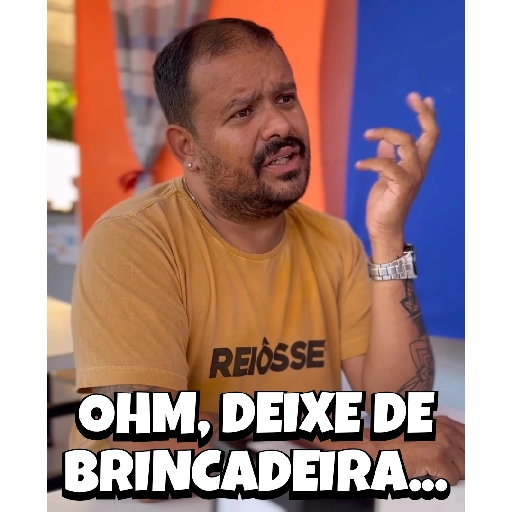 Figurinha: Ohm, deixe de brincadeira