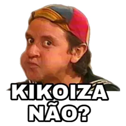 Figurinha: Kiko "Kikoiza Não?"