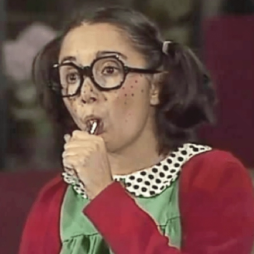 Figurinha: Chiquinha com pirulito
