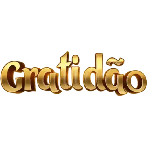 Figurinha: Gratidão Dourada