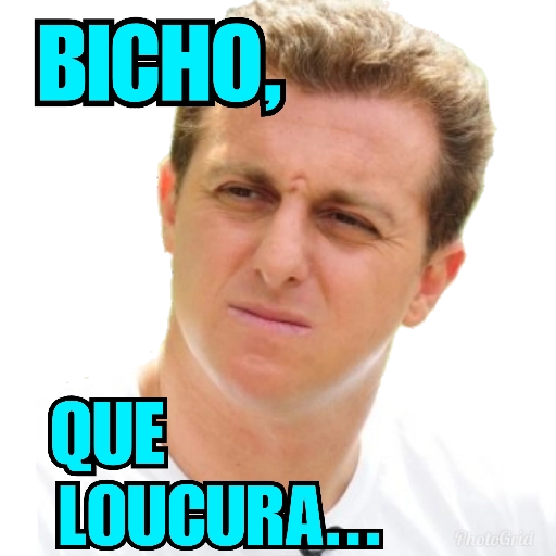 Figurinha: Bicho, que loucura