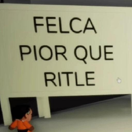 Figurinha: Felca pior que Ritle