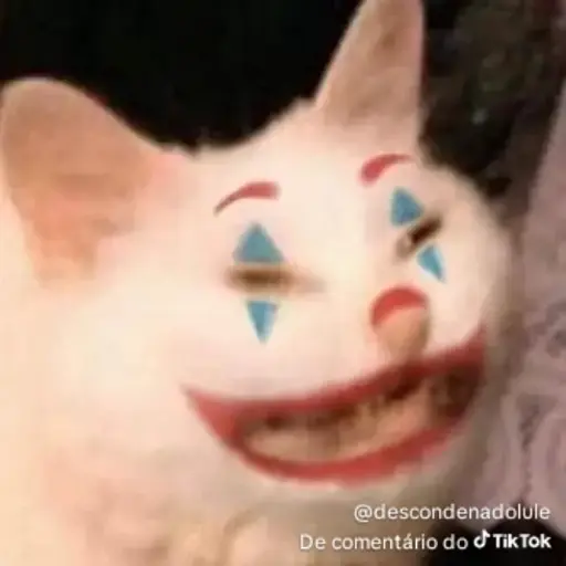 Figurinha: Gato Palhaço