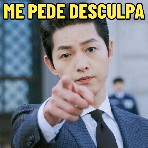 Figurinha: Me pede desculpa