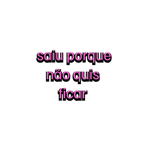 Figurinha: Saiu porque não quis ficar