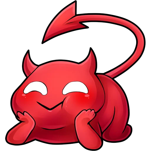 Figurinha: Diabinho fofo