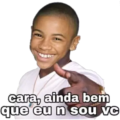 Figurinha: O menino dank