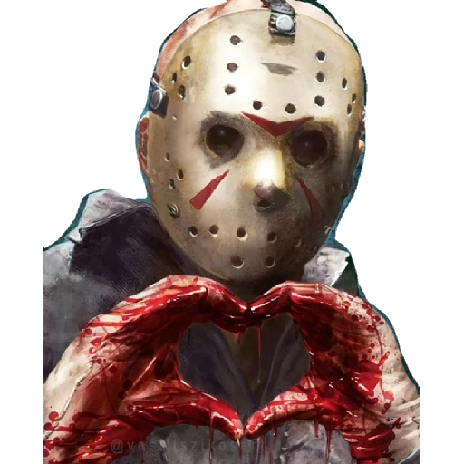 Figurinha: Jason Coração Sangrento
