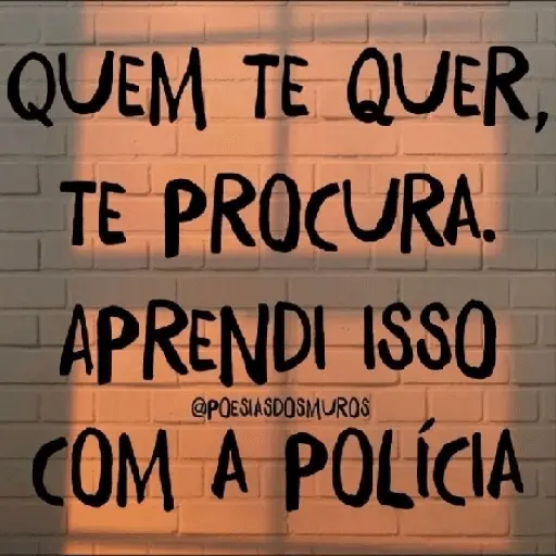 Figurinha: Quem te quer te procura