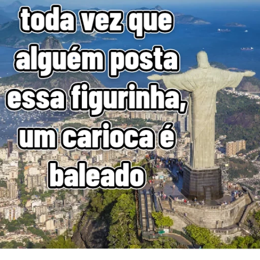 Figurinha: Estátua do Cristo Redentor