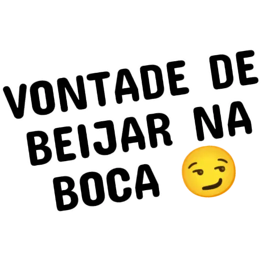Figurinha: Vontade de Beijar na Boca