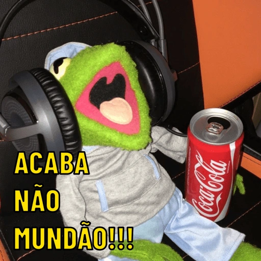 Figurinha: Kermit, a Coca e o fim do mundo