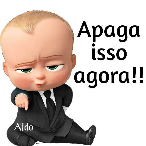 Figurinha: Bebê Chefe Mandão