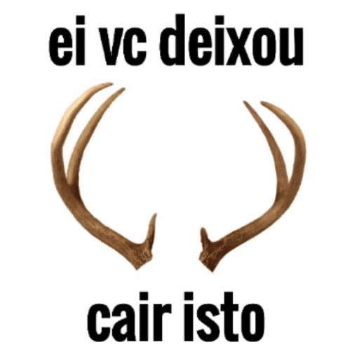 Figurinha: Ei, você deixou cair isto!