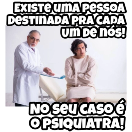 Figurinha: Existe uma pessoa destinada para nós