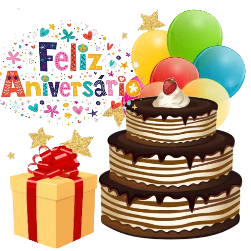 Figurinha: Feliz Aniversário