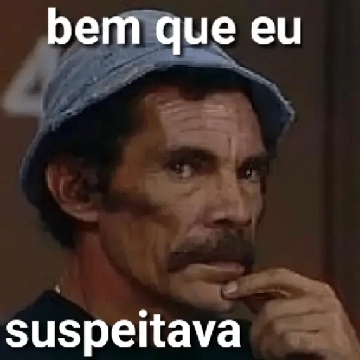 Figurinha: Chaves: Bem que eu suspeitava