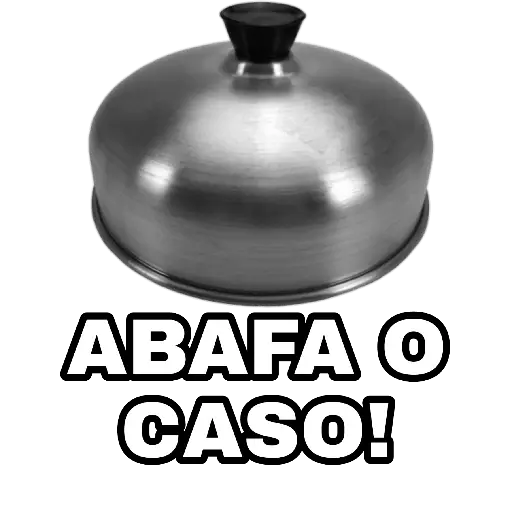 Figurinha: Abafa o caso